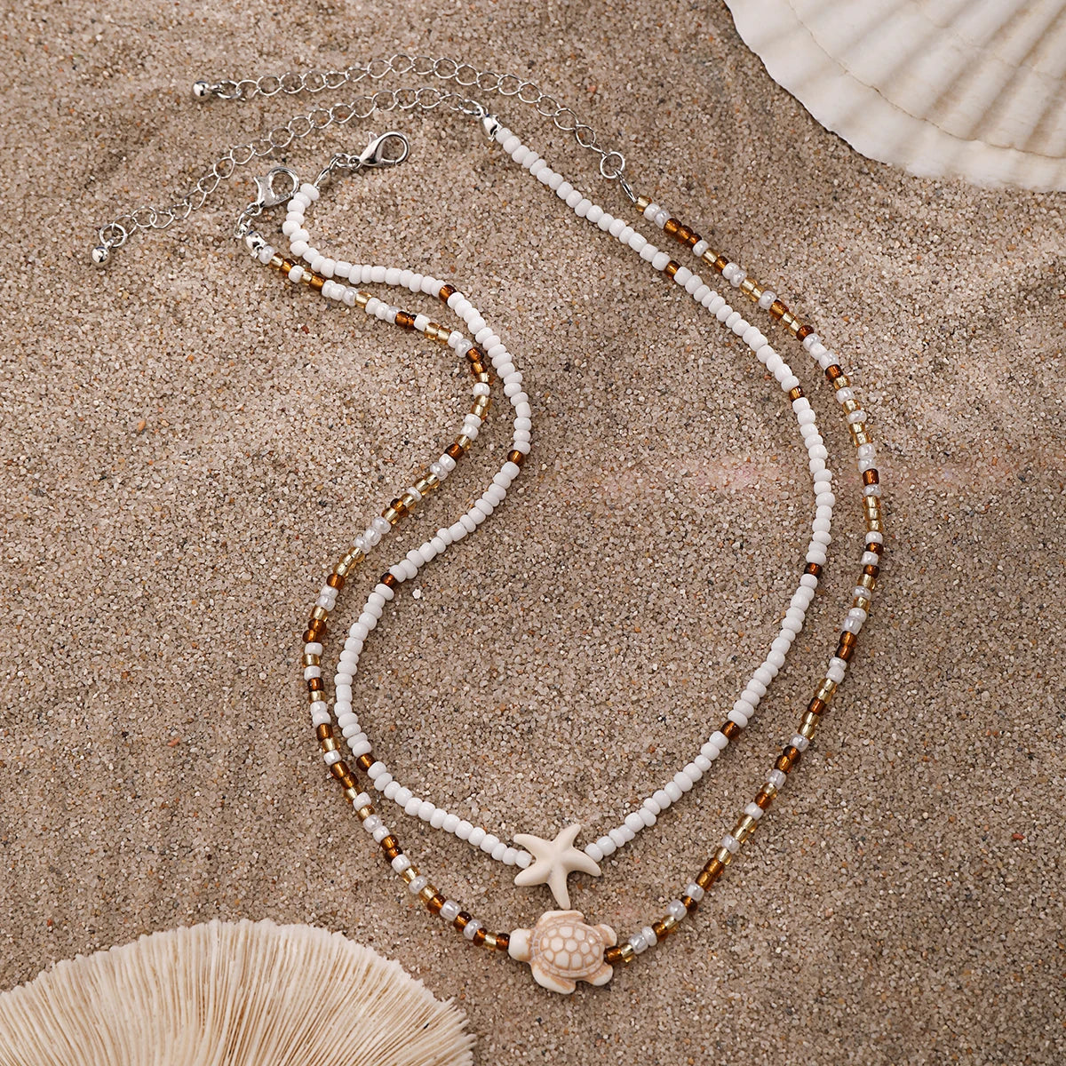 Brenavira Beach Layered Necklace - Image 4