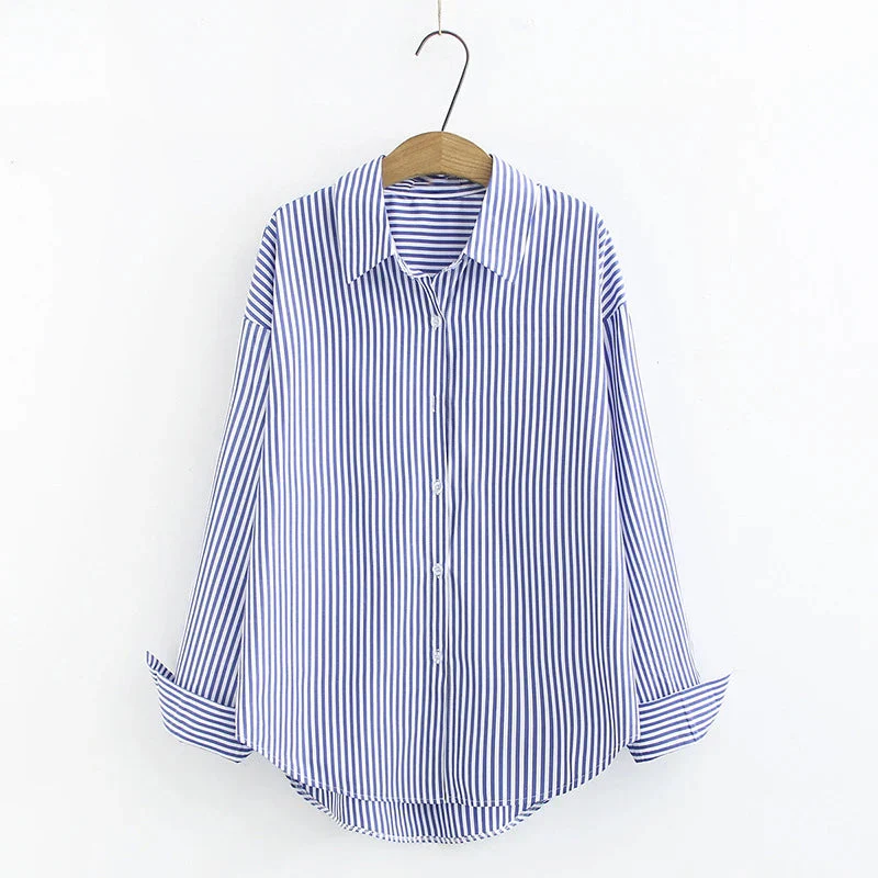Carla Striped Blouse - Image 2