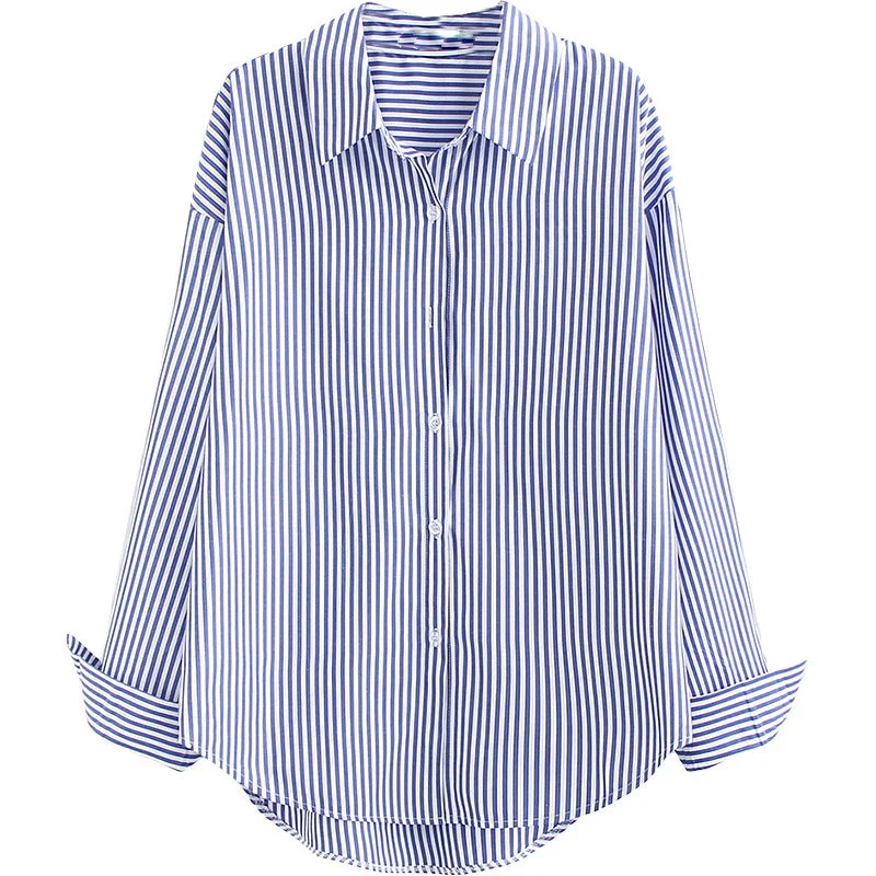 Carla Striped Blouse - Image 5