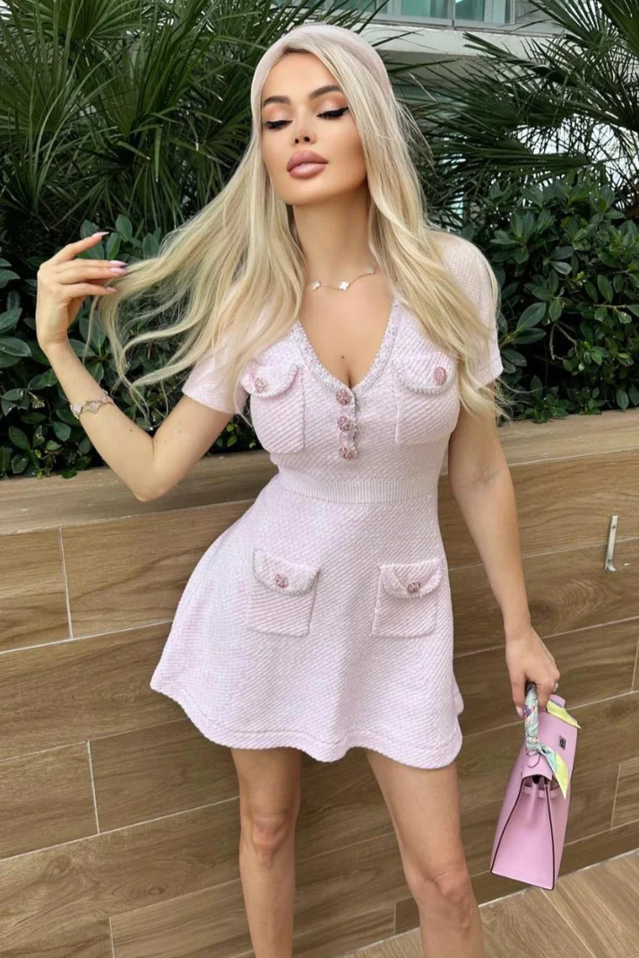 Elisetta Mini Dress - Image 11