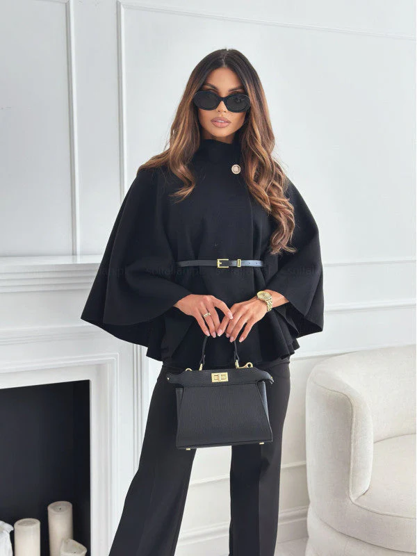 Elviretta Cape Coat - Image 5