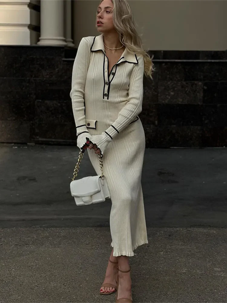Évelyne Midi Dress - Image 3