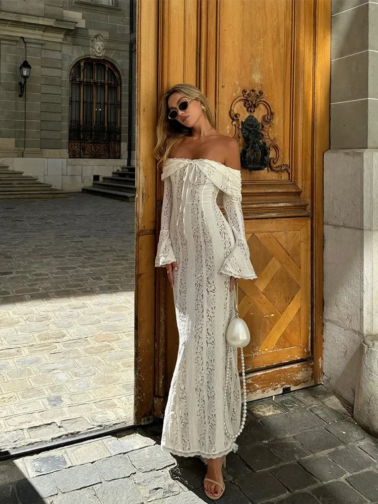 Georgetta Lace Maxi Dress - Image 6