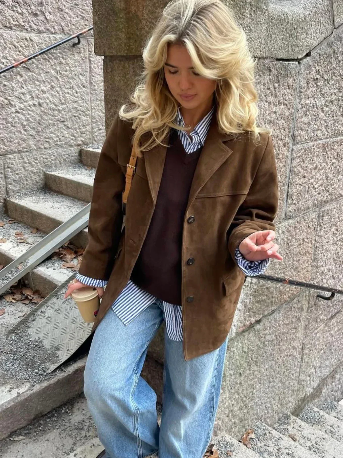 Ornella Buttoned Jacket - Image 2