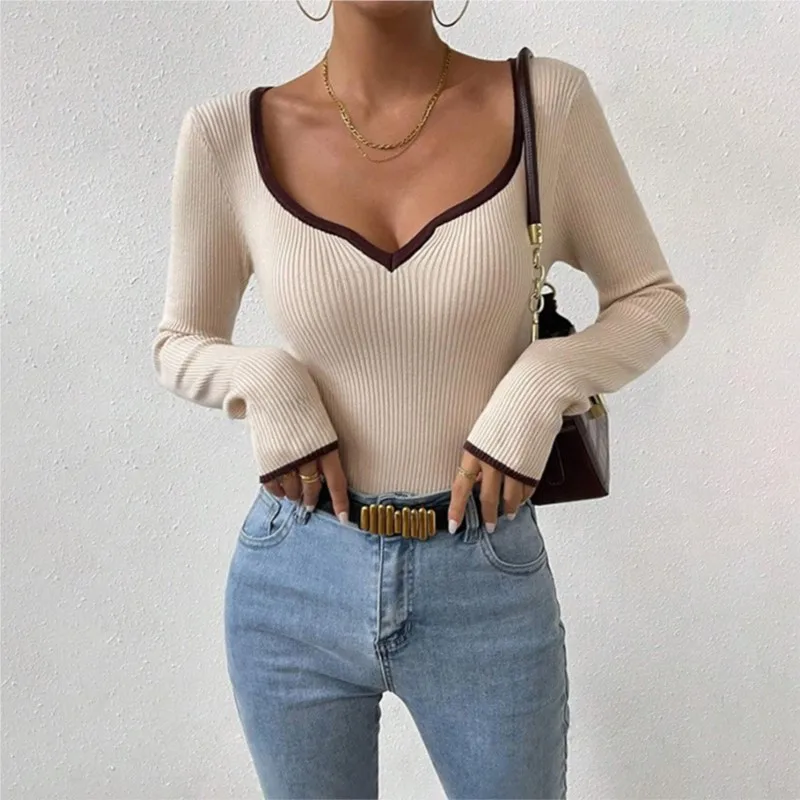 Zenovia V-neck Sweater - Image 3